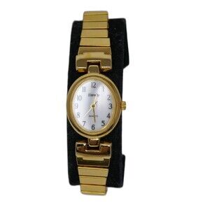 Eternity Gold Tone Stretch Band Women's Quartz Watch UNTESTED